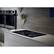 Alt View 14. Samsung - 36" Electric Cooktop with WiFi and Rapid Boil™ - Black Stainless Steel.
