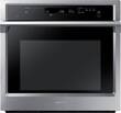 Samsung - 30" Single Wall Oven - Stainless Steel - Larger Front