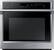 Front. Samsung - 30" Single Wall Oven with Steam Cook and WiFi - Stainless Steel.