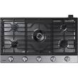 Samsung - 36" Gas Cooktop - Stainless Steel - Larger Front