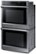 Left Zoom. Samsung - 30" Double Wall Oven with Steam Cook and WiFi - Stainless steel.