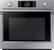Front. Samsung - 30" Single Wall Oven with Flex Duo, Steam Cook and WiFi - Stainless Steel.