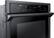 Alt View 14. Samsung - 30" Double Wall Oven with Steam Cook and WiFi - Fingerprint Resistant Black Stainless Steel.