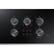 Alt View 13. Samsung - 36" Electric Cooktop with WiFi and Rapid Boil - Stainless Steel.