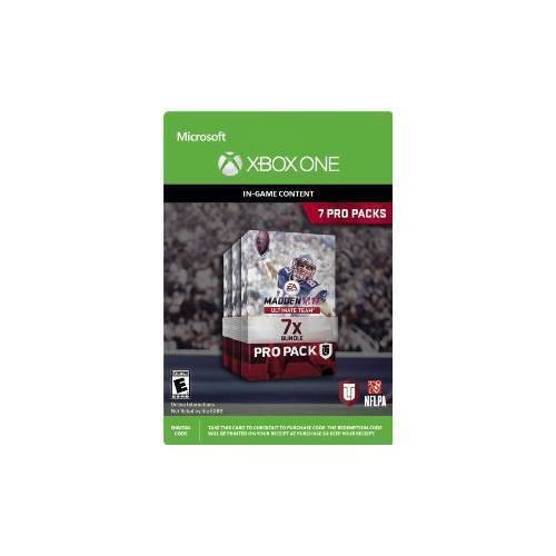 Front. Electronic Arts - Madden NFL 17 Ultimate Team 7 Pro Packs.