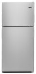 Front Zoom. Maytag - 20.5 Cu. Ft. Top-Freezer Refrigerator - Stainless Steel.