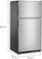 Alt View Zoom 1. Maytag - 20.5 Cu. Ft. Top-Freezer Refrigerator - Stainless Steel.