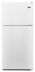 Maytag - 20.5 Cu. Ft. Top-Freezer Refrigerator - White - Front_Standard