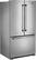 Angle. Maytag - 25.2 Cu. Ft. French Door Refrigerator - Stainless Steel.