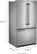 Alt View 5. Maytag - 25.2 Cu. Ft. French Door Refrigerator - Stainless Steel.