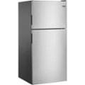 Angle. Maytag - 18.1 Cu. Ft. Top-Freezer Refrigerator - Stainless Steel.