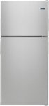 Front Zoom. Maytag - 18.1 Cu. Ft. Top-Freezer Refrigerator - Stainless Steel.