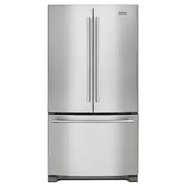 Maytag - 20 cu. ft. French Door Refrigerator with PowerCold Feature - Stainless Steel