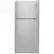 Front. Maytag - 18.1 Cu. Ft. Top-Freezer Refrigerator - Monochromatic stainless steel.