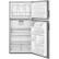 Alt View 11. Maytag - 18.1 Cu. Ft. Top-Freezer Refrigerator - Monochromatic stainless steel.