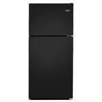 Maytag - 18.1 Cu. Ft. Top-Freezer Refrigerator - Black - Front_Standard