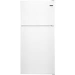 Maytag - 18.1 Cu. Ft. Top-Freezer Refrigerator - White - Front_Standard