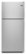 Front Zoom. Maytag - 20.5 Cu. Ft. Top-Freezer Refrigerator - Monochromatic Stainless Steel.