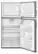 Alt View 1. Maytag - 20.5 Cu. Ft. Top-Freezer Refrigerator - Monochromatic Stainless Steel.