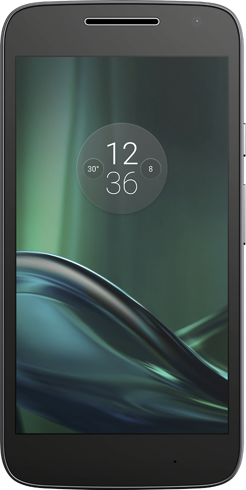 Millimeter Geef energie beweging Motorola MOTO G4 Play 4G LTE with 16GB Memory Cell Phone (Unlocked) Black  01057NARTL - Best Buy
