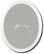 Front Standard. HomeTech - 6-1/2" 2-Way Oval In-Ceiling Speaker (Each).