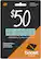 Front. Boost Mobile - Re-Boost $50 Prepaid Phone Card.