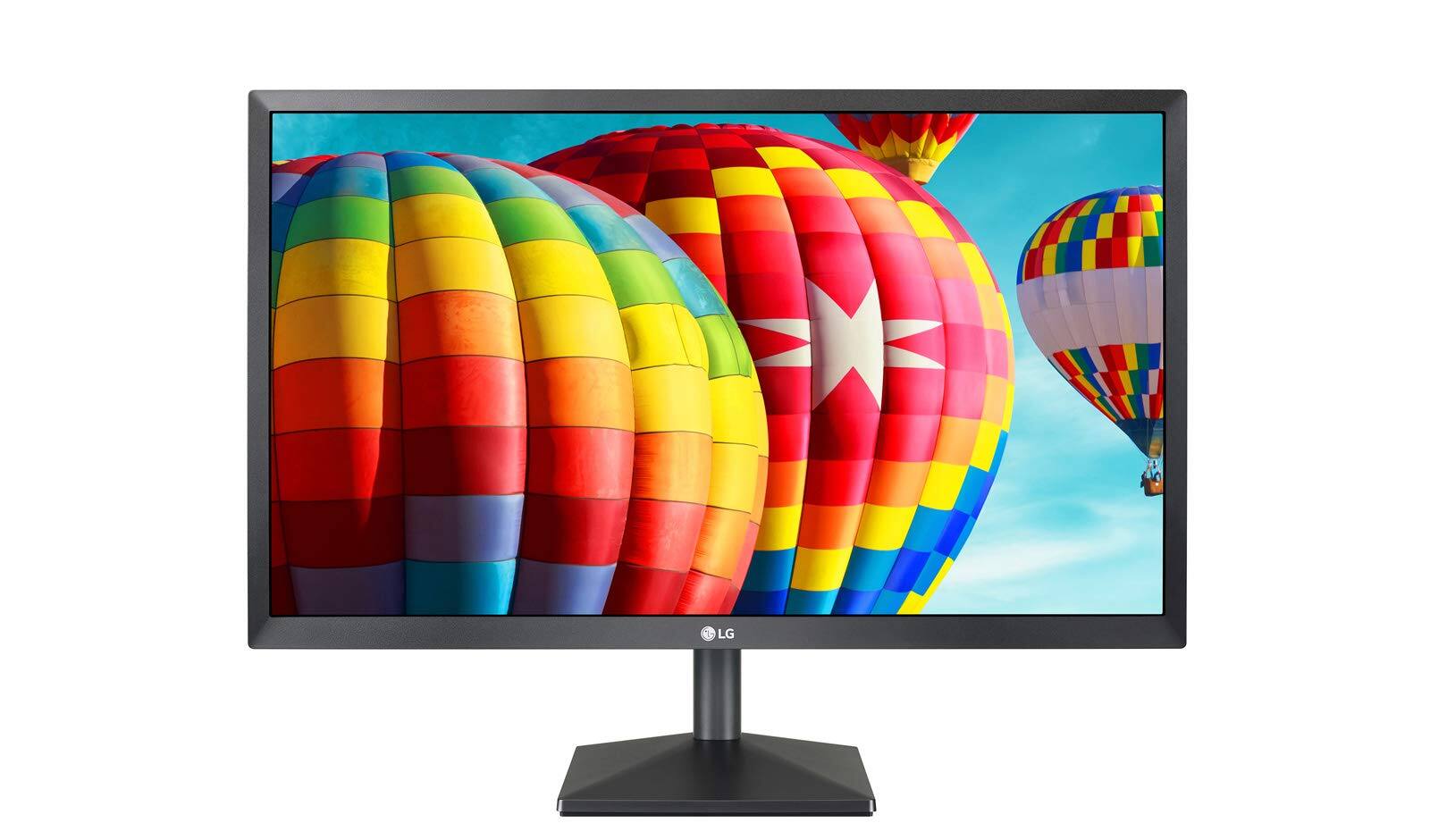 Back. LG - LG 24" Class Full HD IPS LED Monitor with AMD FreeSync (23.8" Diagonal) Three Monitor Combo (3 Pack) - Triple Monitor.