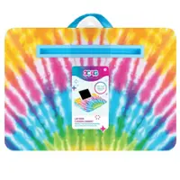 Make It Real - 3C4G: Tie Dye Lap Desk - Portable Lap Pillow Desk W/ Handle - Front_Zoom
