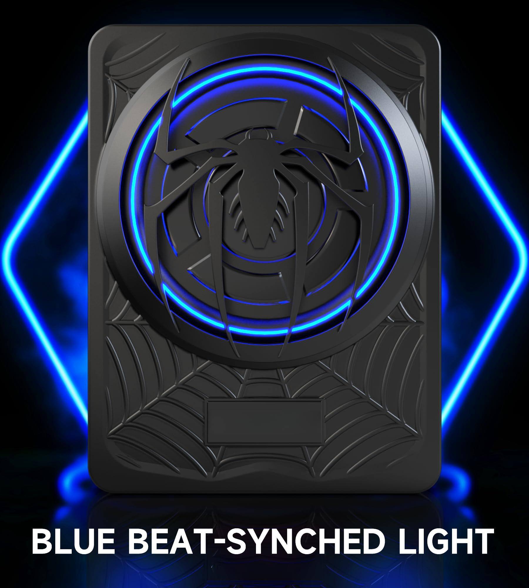 BLUE BEAT-SYNCHED LIGHT