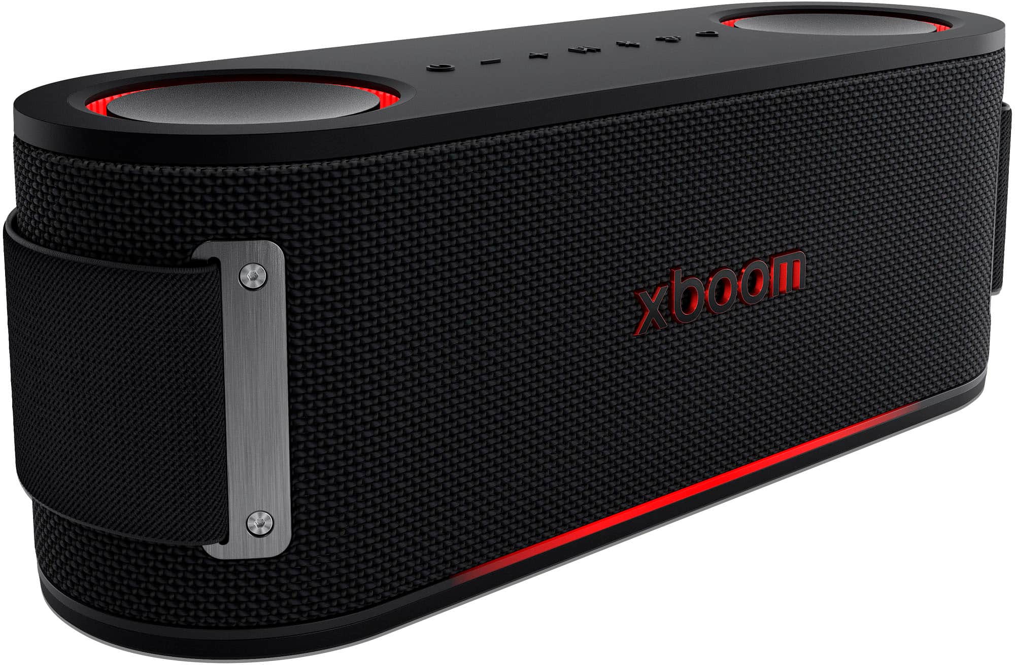 Alt View 12. LG - xboom Bounce Portable Bluetooth Speaker - Black.