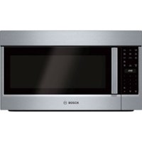 Bosch - 500 Series 2.1 Cu. Ft. Over-the-Range Microwave - Stainless Steel - Front_Zoom