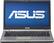Front Standard. Asus - 14" Refurbished Laptop - 8GB Memory - 750GB Hard Drive - Aluminum Platinum.