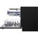 Angle. LG - 24" Top Control Built-In Dishwasher - Black stainless steel.