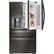 Alt View 11. LG - 22.5 Cu. Ft. French InstaView Door-in-Door Counter-Depth 4-Door Refrigerator with WiFi - Black Stainless Steel.