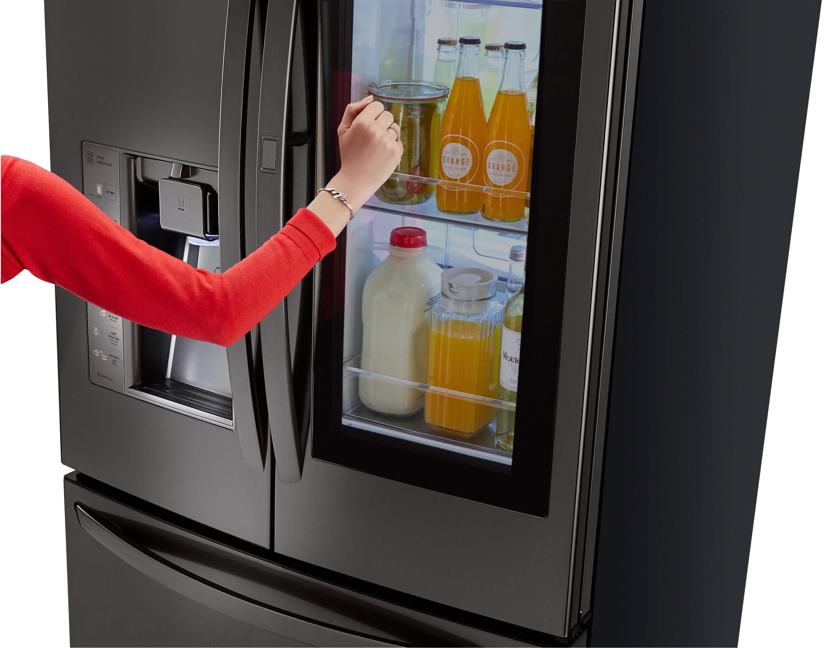 Best Buy LG 29.6 Cu. Ft. French InstaView DoorinDoor Smart WiFi