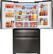 Alt View 1. LG - 29.7 Cu. Ft. 4-Door French InstaView Door-in-Door Smart Wi-Fi Enabled Refrigerator - Black Stainless Steel.