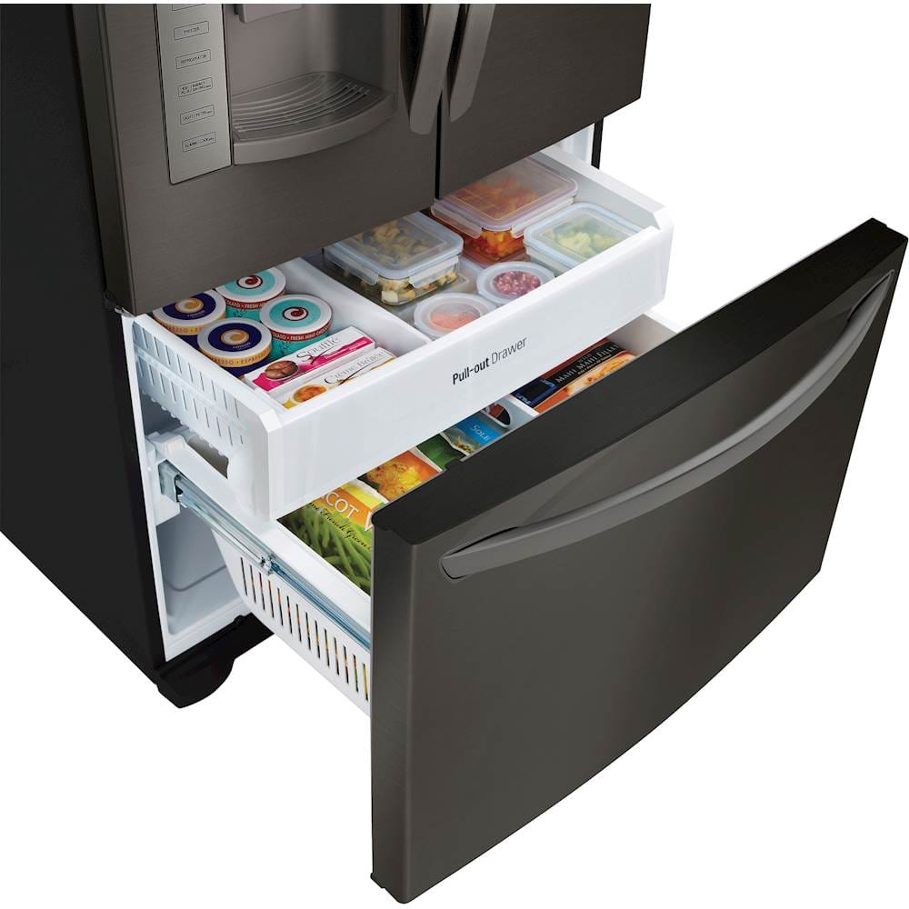 Best Buy: LG 24.1 Cu. Ft. French Door Refrigerator LFXS24626D