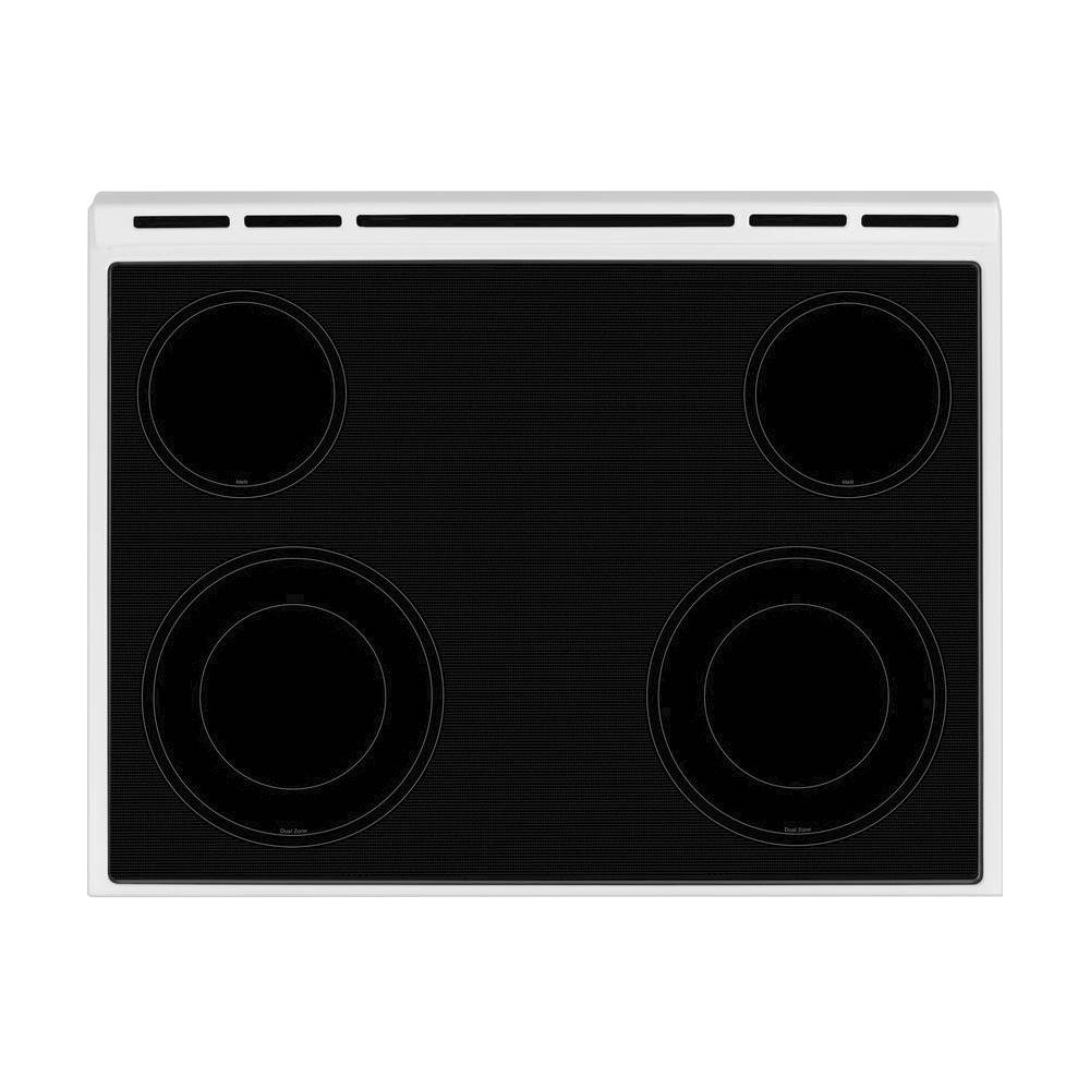 Alt View 13. Whirlpool - 4.8 Cu. Ft. Self-Cleaning Slide-In Electric Range - White.