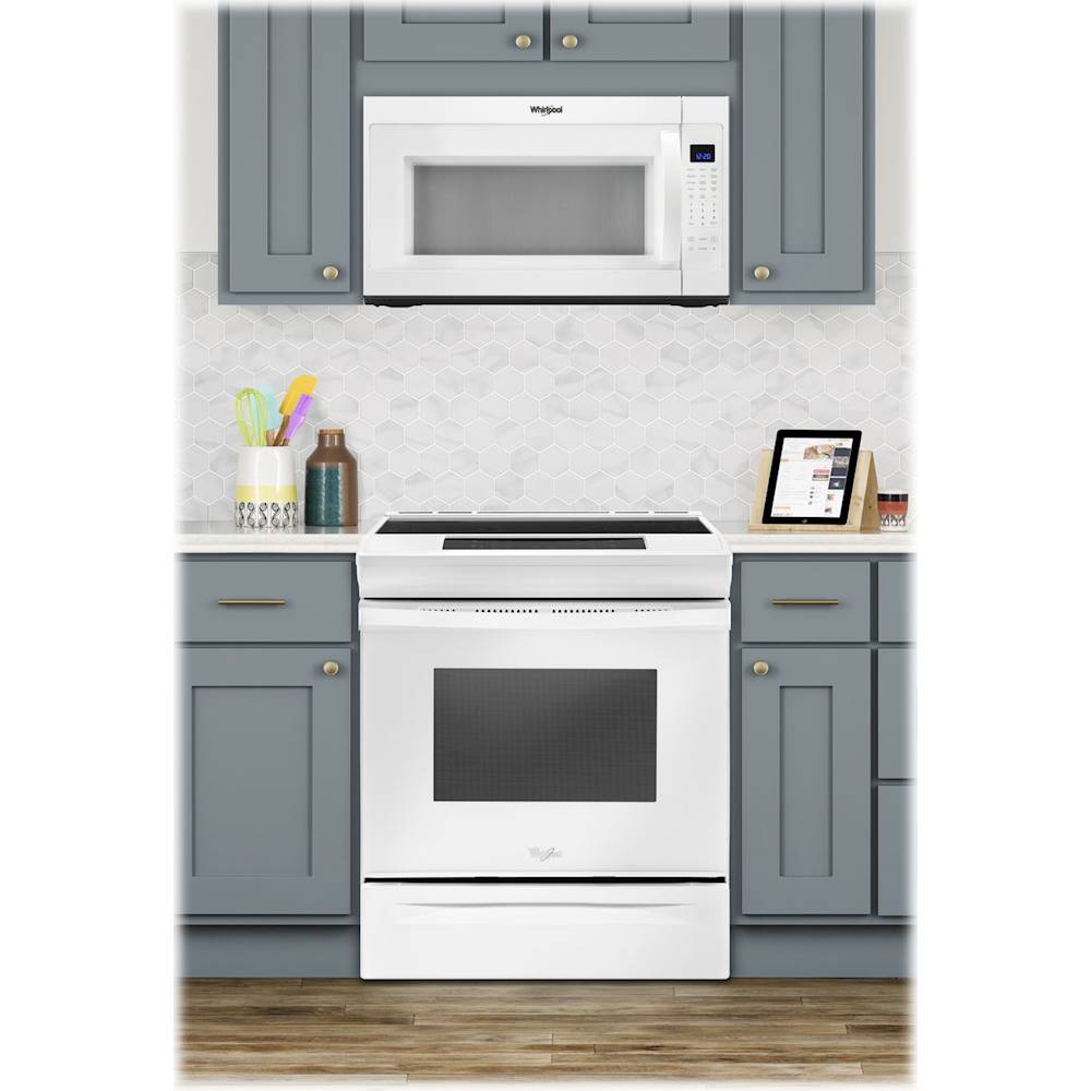 Whirlpool 4.8 Cu. Ft. SelfCleaning SlideIn Electric Range White