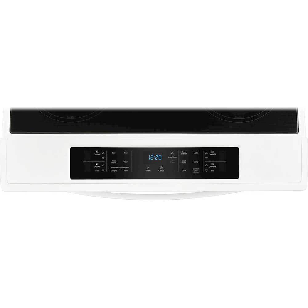 Alt View 1. Whirlpool - 4.8 Cu. Ft. Self-Cleaning Slide-In Electric Range - White.