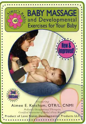 Front. Baby Massage/Developmental Exercises for Your Baby - DVD.