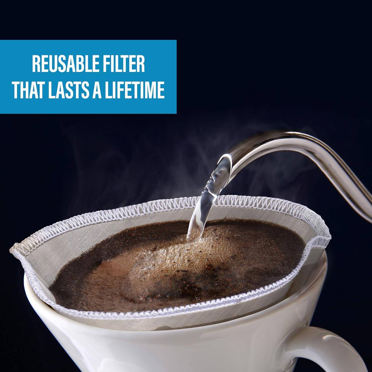 REUSABLE FILTER THAT LASTS A LIFETIME