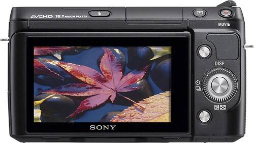 Best Buy: Sony NEX-F3 Compact System Camera with 18-55mm Lens