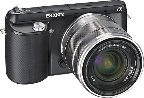 Best Buy: Sony NEX-F3 Compact System Camera with 18-55mm Lens