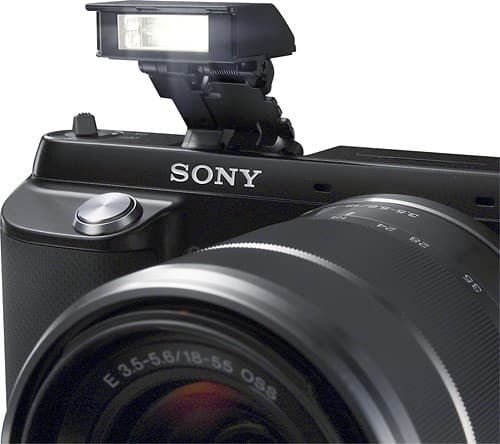 Best Buy: Sony NEX-F3 Compact System Camera with 18-55mm Lens