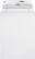 Front Standard. GE - 3.9 Cu. Ft. 10-Cycle Top-Loading Washer - White-on-White.