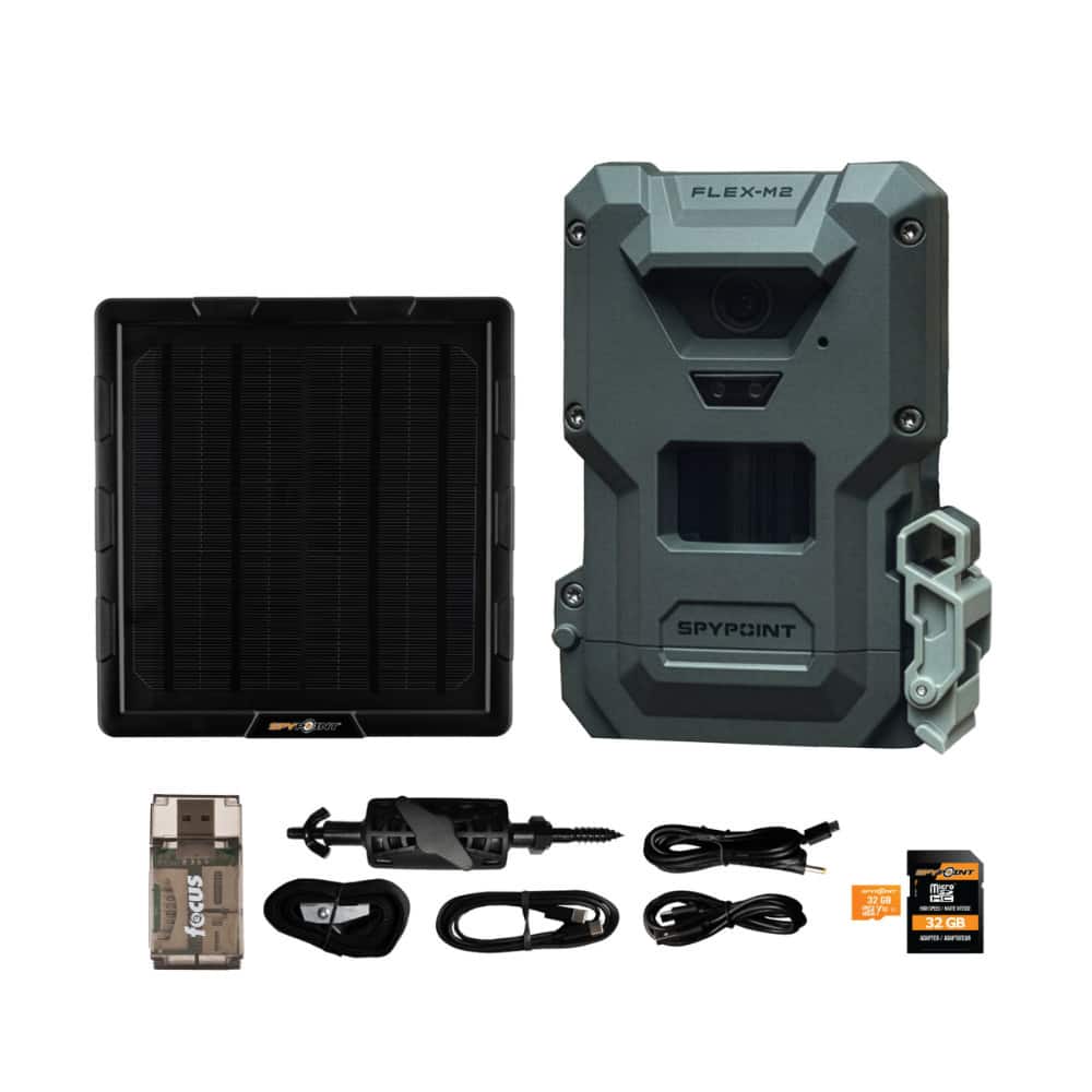 Spypoint - FLEX-M2 32MP Trail Camera with Solar Panel, Memory Card and Card Reader price history on PriceWatchPro