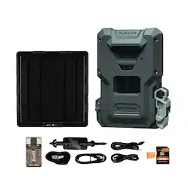 Spypoint - FLEX-M2 32MP Trail Camera with Solar Panel, Memory Card and Card Reader