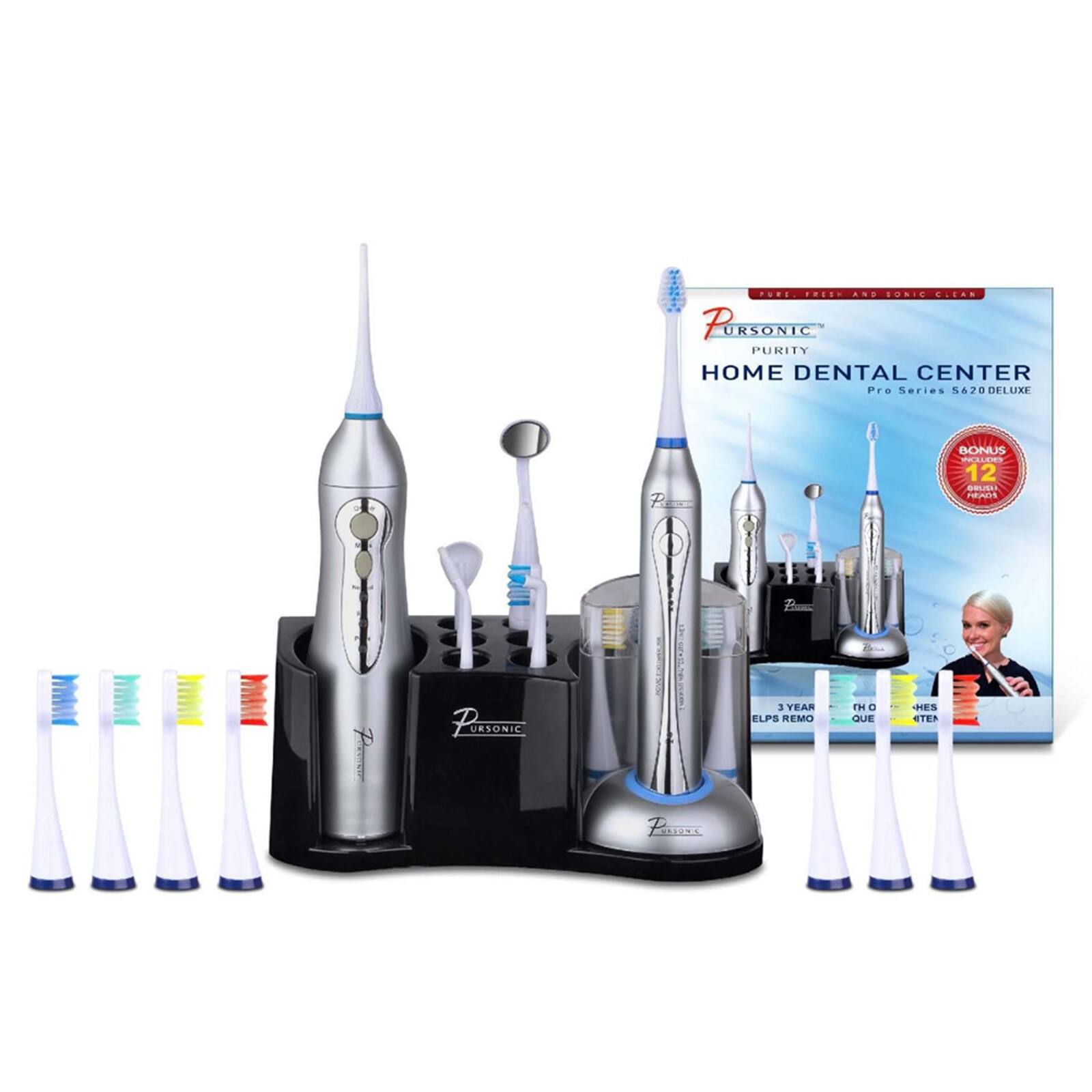 PURSONIC HOME DENTAL CENTER Pro Series S620 DELUXE BONUS 12 FREE BONUS 3 YEAR WARRANTY REMOVE QUESTIONS