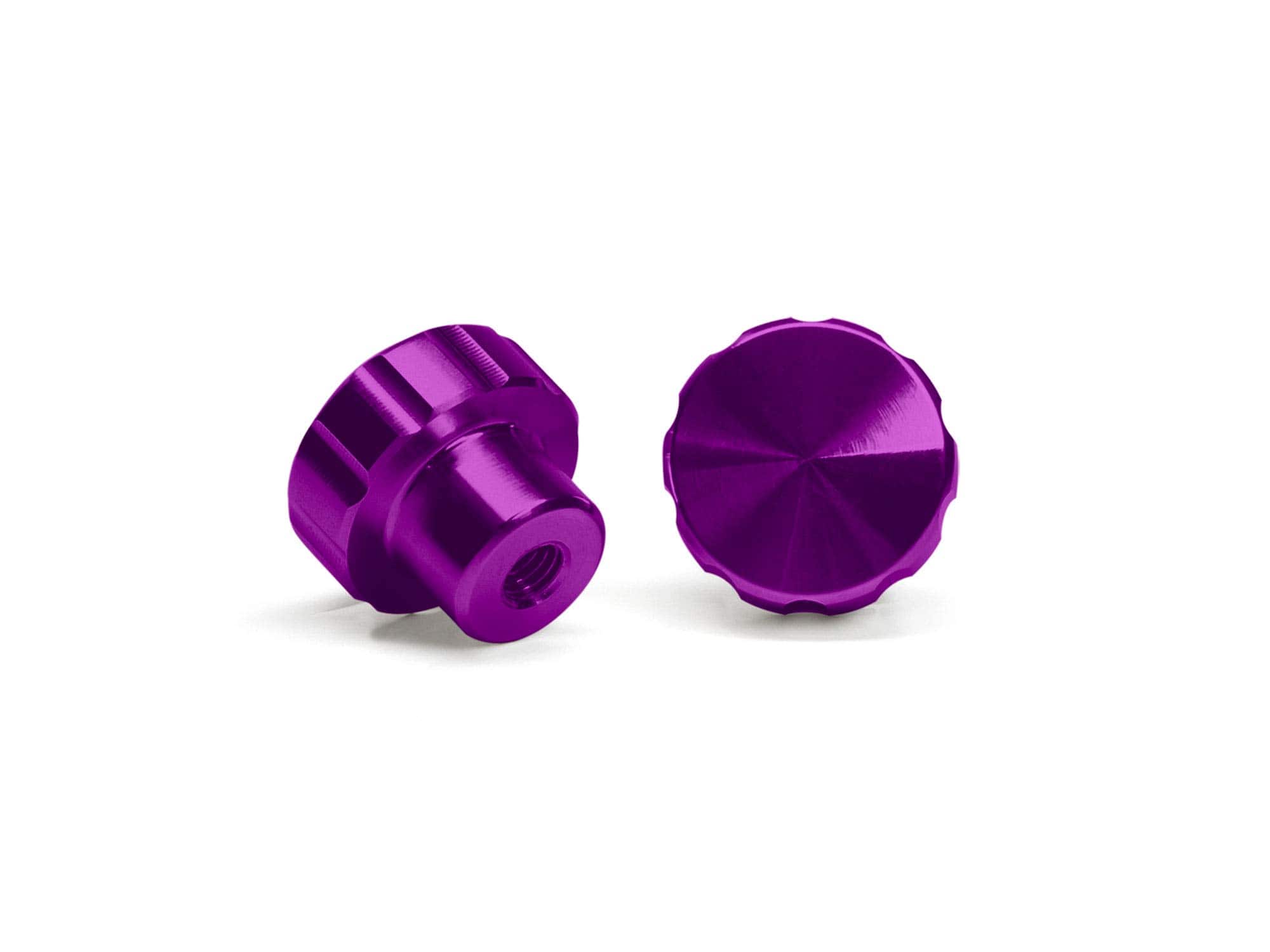WeatherTech - Solid Billet Aluminum Knobs for CupFone | 2 Pack - Violet